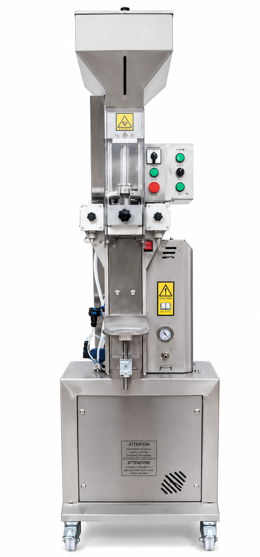 TM şi TMV - Dispozitive Dopuire Sticle Semiautomat - ZAMBELLI ENOTECH - 2