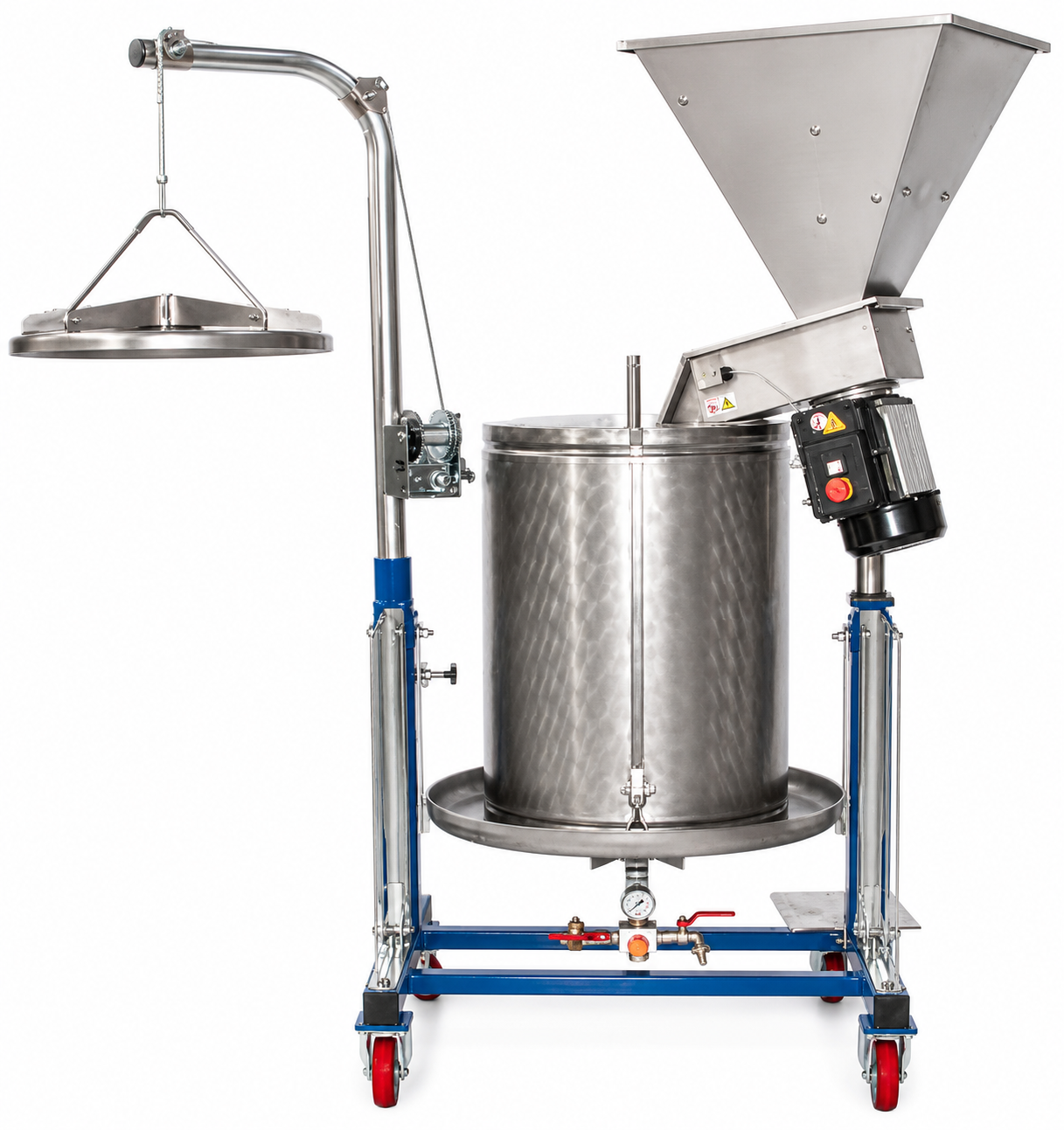 MULIMIX, MULIMAX si MULIPLUS - Tăietoare centrifugale fructe, cu motor – Zambelli Enotech - 2